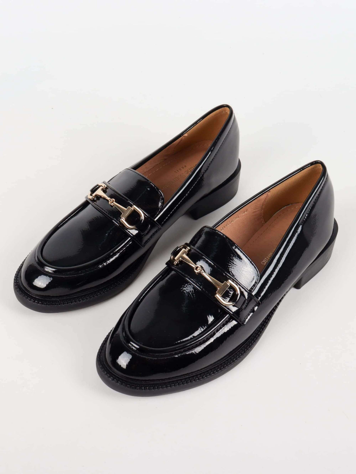 MLN - Klassik Loafers i lak m. Bissel