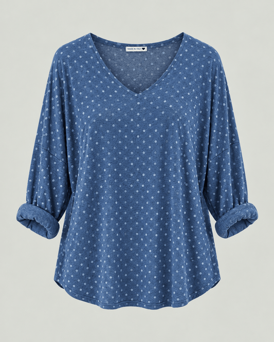 MLN Let Viscose Strik m. Dots