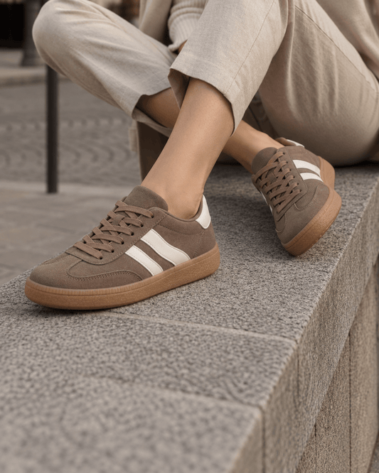 MLN - Sneaker m. flad bund