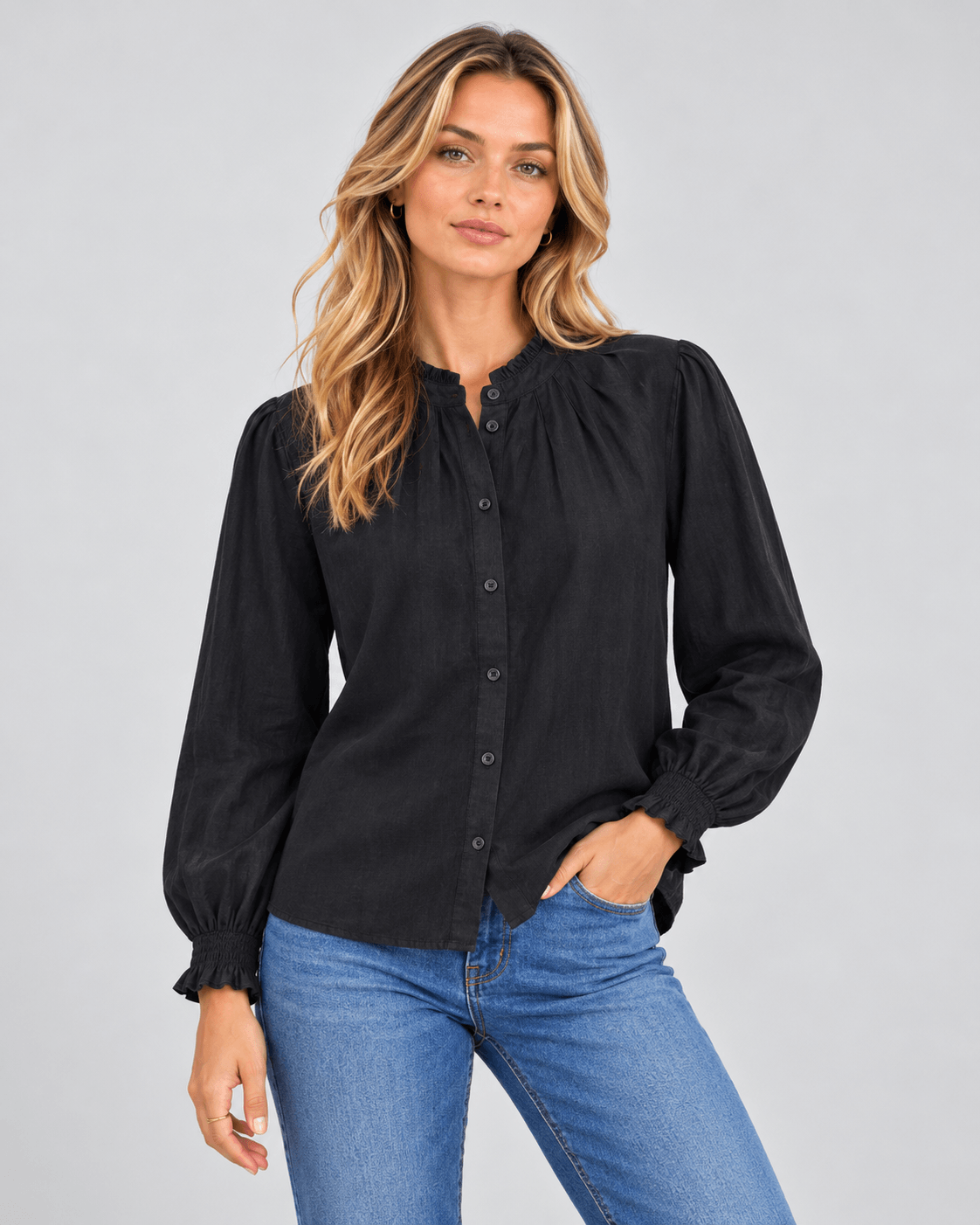 OFELIA - GEMI denim Skjorte