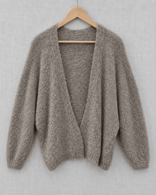 MLN - Strik Cardigan – Mud