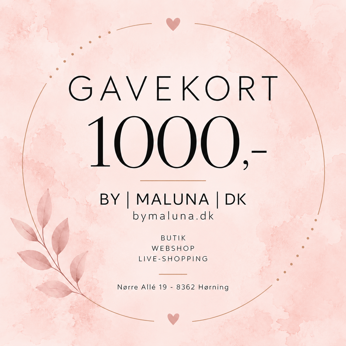 MLN -  GAVEKORT