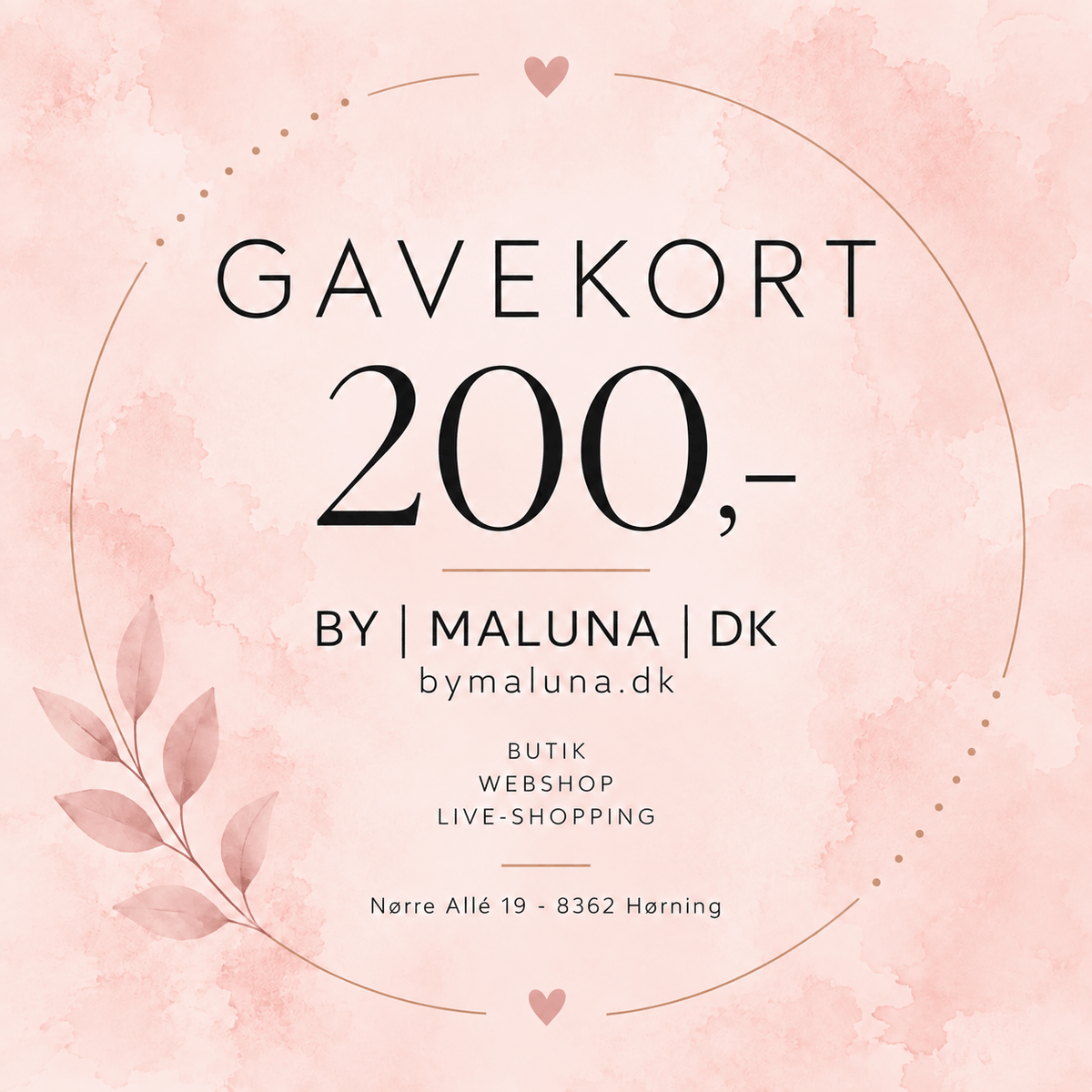 MLN -  GAVEKORT