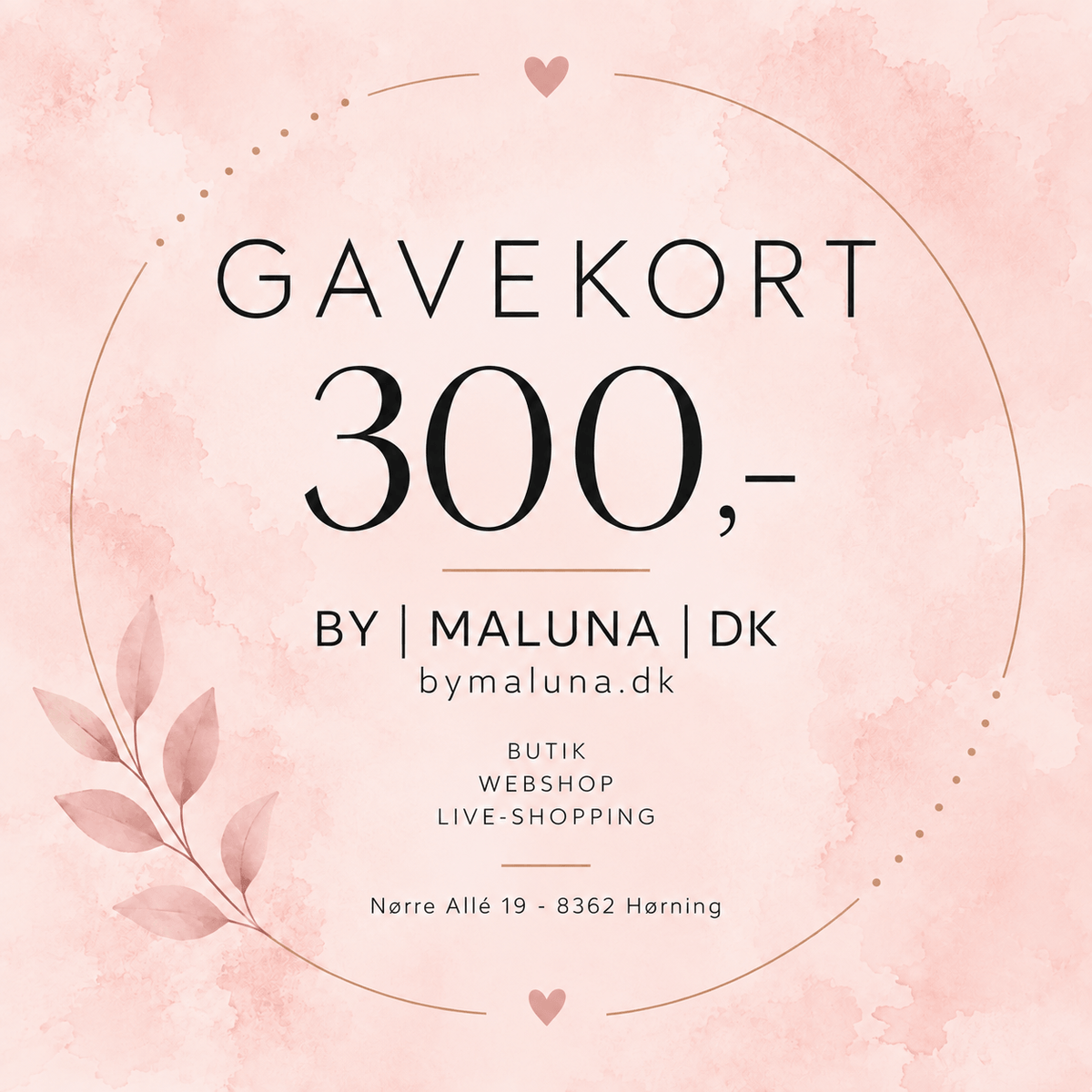MLN -  GAVEKORT