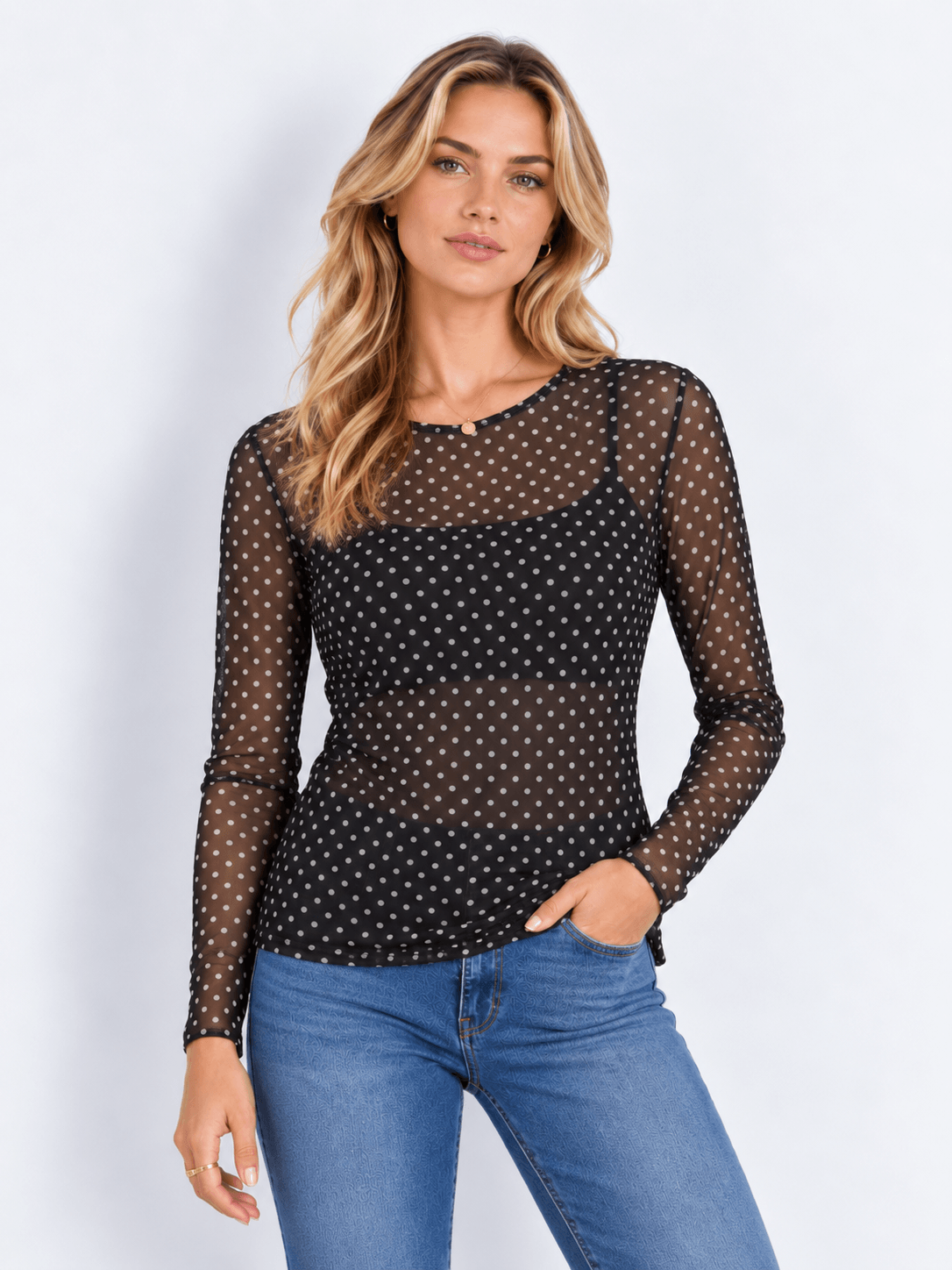 OFELIA - GEWN Mesh m. Dots