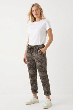 MLN SWEATPANT m. CAMOU - Brun