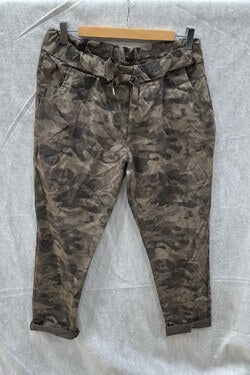 MLN SWEATPANT m. CAMOU - Brun
