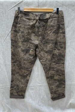MLN SWEATPANT m. CAMOU - Brun